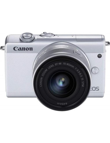 Cámara Canon EOS M200 con Lente 15-45mm - 24.1MP 4K
