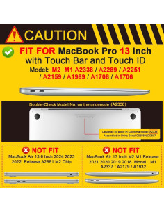 Funda Batianda para MacBook Pro 13" 2022 M2 Flor Vintage 2