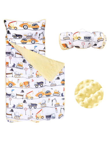 Alfombra de Siesta para Niños YR0009 con Almohada y Manta