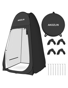 Carpa de Ducha Plegable AKOZLIN 1.88m Alta Impermeable