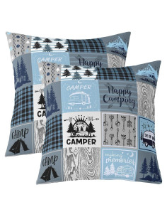 Erosebridal Fundas de Cojín 45x45 cm - Paquete de 2 Modernas