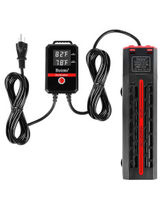 Calentador de Acuario Buinto 1200W Sumergible con Control LED