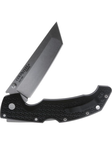 Cuchillo Plegable Cold Steel Voyager Grande Punta Tanto 10.16 cm