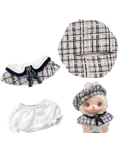 Conjunto Ropa para Muñecas 17cm Wei Long - 3 Piezas Kawaii 2