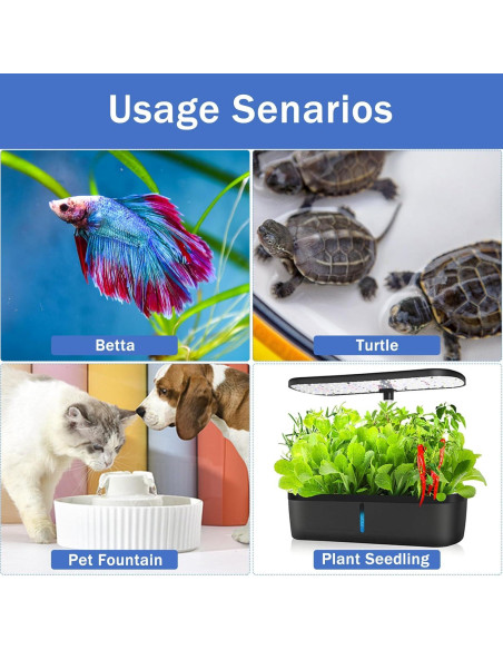 Calentador de Acuario Mini Waayon 30W Ajustable 15-23L