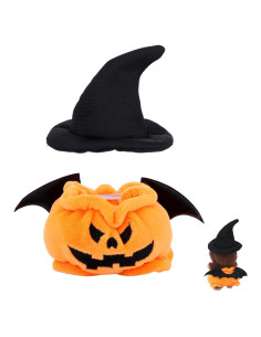 Conjunto Ropa Muñeca Halloween Tinoaly 15-17cm Calabaza