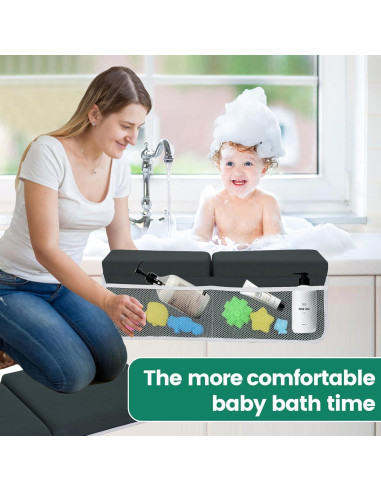 Almohadilla para Rodillas y Codos de Baño Omixe 3.81cm Gris