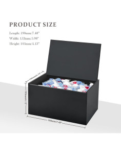 Soporte para Cápsulas de Lavavajillas Bigfety Acrílico Negro 2