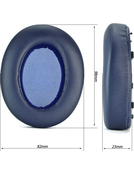 Almohadillas de Reemplazo Defean para Sony WH-XB910N Azul