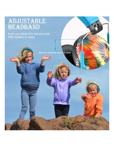 Auriculares Prohear 032 para Niños - Cancelación de Ruido 25dB