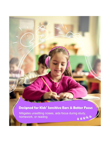 Auriculares Prohear 032 para Niños - Cancelación de Ruido 25dB