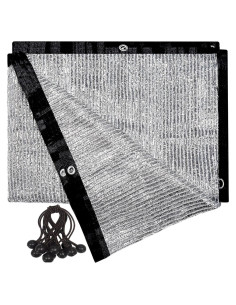 Tela de Sombra de Aluminio UNIUP 3x6 pies 70% Sombra