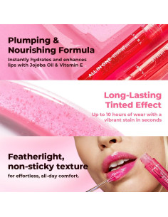 Aceite Labial Tinte Plump LAMEL 3ml Hielo de Baya 2