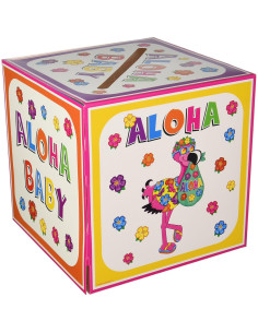 Caja de Tarjetas Hula Baby Beistle 54393 para Baby Shower 2
