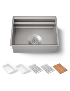 Fregadero de Cocina KOHLER 23650-NA 58.42 cm Acero Inoxidable