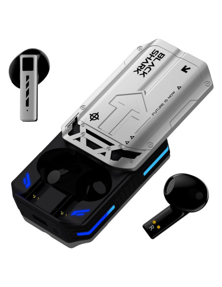 Auriculares Inalámbricos Black Shark T11 Bluetooth 5.3 Gris