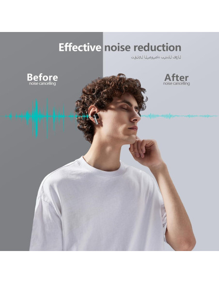 Auriculares Inalámbricos Black Shark T11 Bluetooth 5.3 Gris