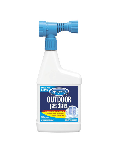 Limpiador de Vidrios Sprayway 0.95L - Brillo Sin Rayas