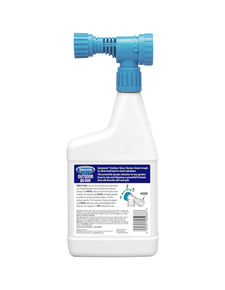 Limpiador de Vidrios Sprayway 0.95L - Brillo Sin Rayas