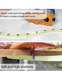 Plantilla Curva Flexible JCFANTS 99 cm para Carpintería 2