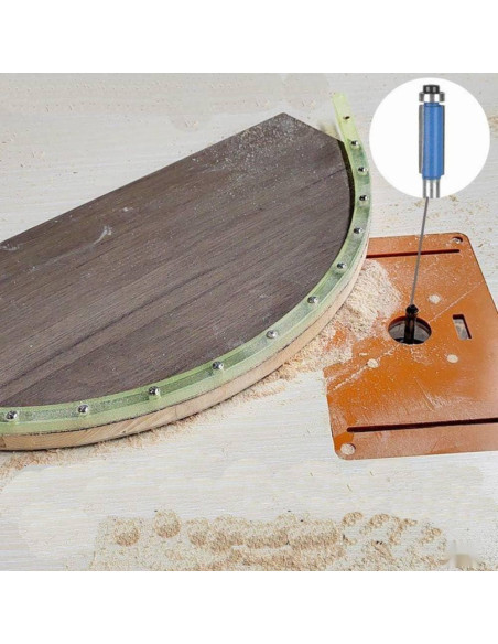 Plantilla Curva Flexible JCFANTS 99 cm para Carpintería