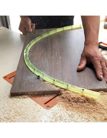 Plantilla Curva Flexible JCFANTS 99 cm para Carpintería
