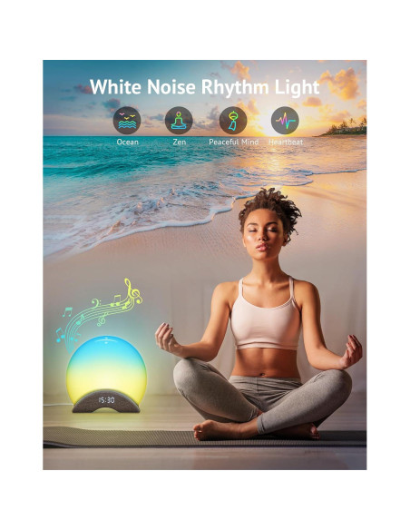 Máquina de Ruido Blanco LaView Y2 Pro Bluetooth 25 Sonidos