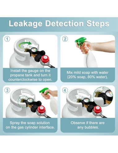 Manguera Adaptadora de Propano SHINESTAR 1.22m para Electrodomésticos