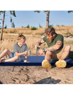 Almohadilla de Dormir Autoinflable Tangkula 75x28x7.62cm Azul 2