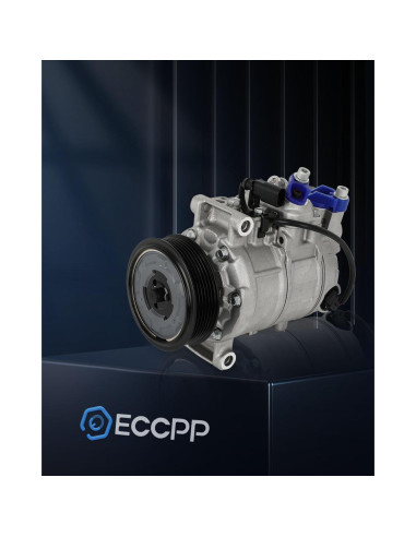 Compresor de A/C ECCPP con Embrague para Audi 2005-2018