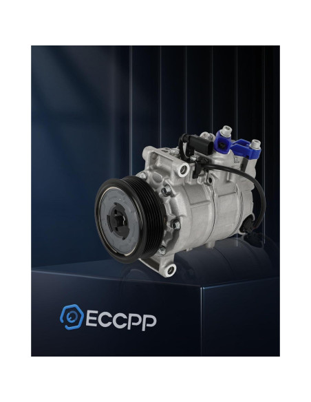 Compresor de A/C ECCPP con Embrague para Audi 2005-2018