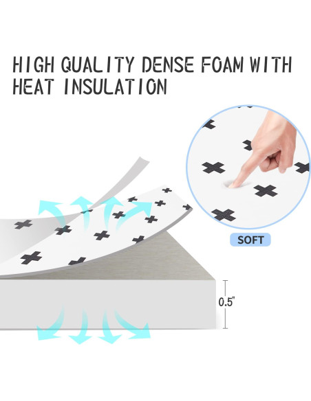 Alfombrilla de Juego Yay! Mats Cruz de Brooklyn 1.83x1.22m Alfombrilla de Juego Yay! Mats Cruz de Brooklyn 1.83x1.22m