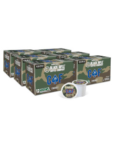 Cápsulas de Café Tostado Medio Black Rifle 72 Unidades