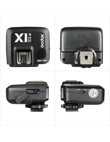 Receptor Inalámbrico Godox X1R-N para Cámara Nikon