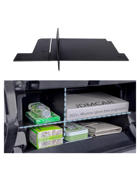 Organizador de Guantera JDMCAR para Toyota 4Runner 2025+