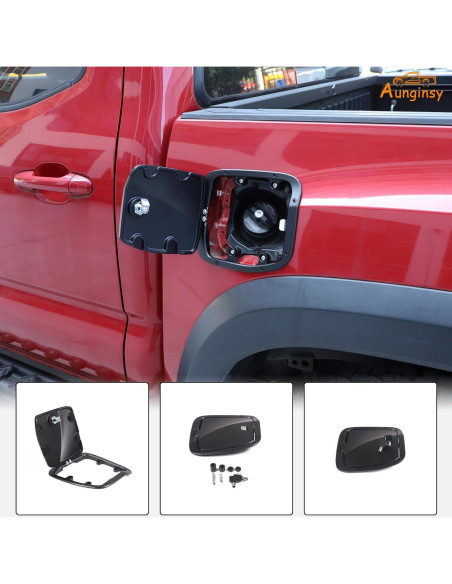 Tapa de tanque de combustible Aunginsy con cerradura Toyota Tacoma 2016-2023