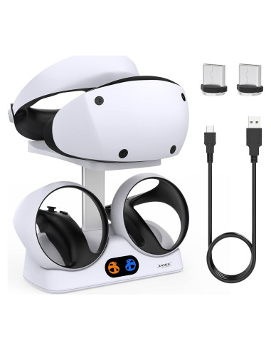 Soporte de Carga Doble FASTSNAIL para PS VR2 y Controladores