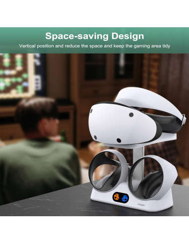 Soporte de Carga Doble FASTSNAIL para PS VR2 y Controladores