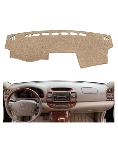 Cubierta de Tablero Yiz para Toyota Camry 2002-2006 Beige
