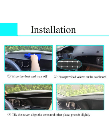 Cubierta de Tablero Yiz para Toyota Camry 2002-2006 Beige