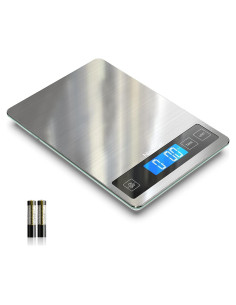 Báscula de Cocina Digital Nicewell 10kg Acero Inoxidable Plata