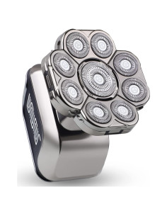 Afeitadora eléctrica Telfun 9D para cabeza y cuerpo, resistente al agua