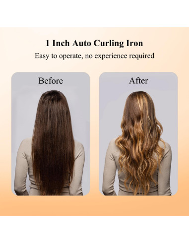 Rizador Automático Lam(MS)pen 1 Pulgada Cerámica Ajustable