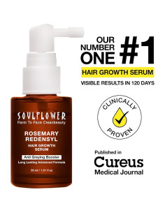 Suero de Crecimiento Capilar Soulflower 30 ml | Redensyl 3%, Anagain 4% 2