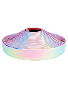 Tira Decorativa Autoadhesiva YaoerYao Iridiscente 12mm x 2.44m