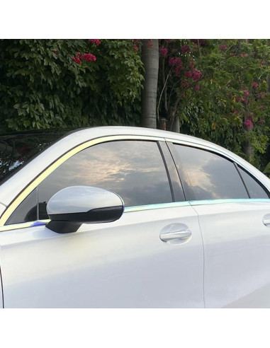 Tira Decorativa Autoadhesiva YaoerYao Iridiscente 12mm x 2.44m