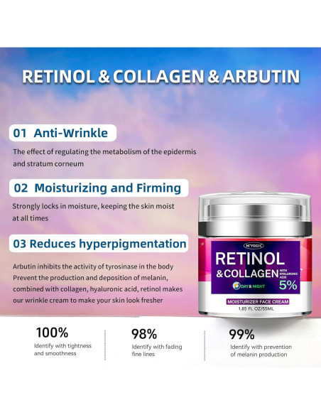 Crema Facial Hidratante Antienvejecimiento M'YGGIC 54.43 ml