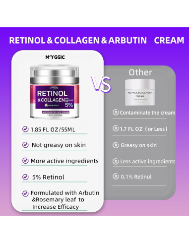 Crema Facial Hidratante Antienvejecimiento M'YGGIC 54.43 ml