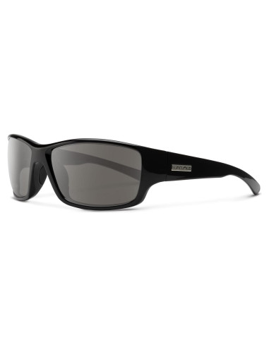 Gafas de sol polarizadas Suncloud Hull negras para pesca