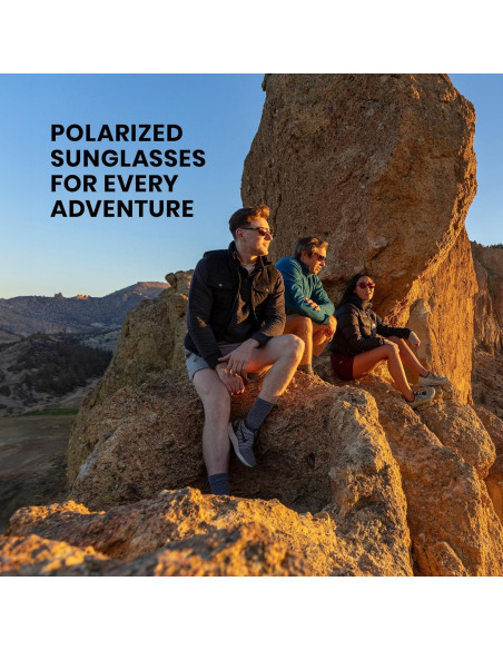 Gafas de sol polarizadas Suncloud Hull negras para pesca Gafas de sol polarizadas Suncloud Hull negras para pesca